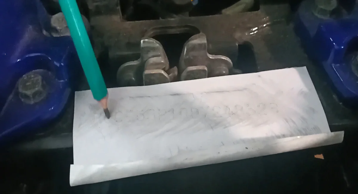 Cách cà số khung số máy exciter 135 tại nhà
