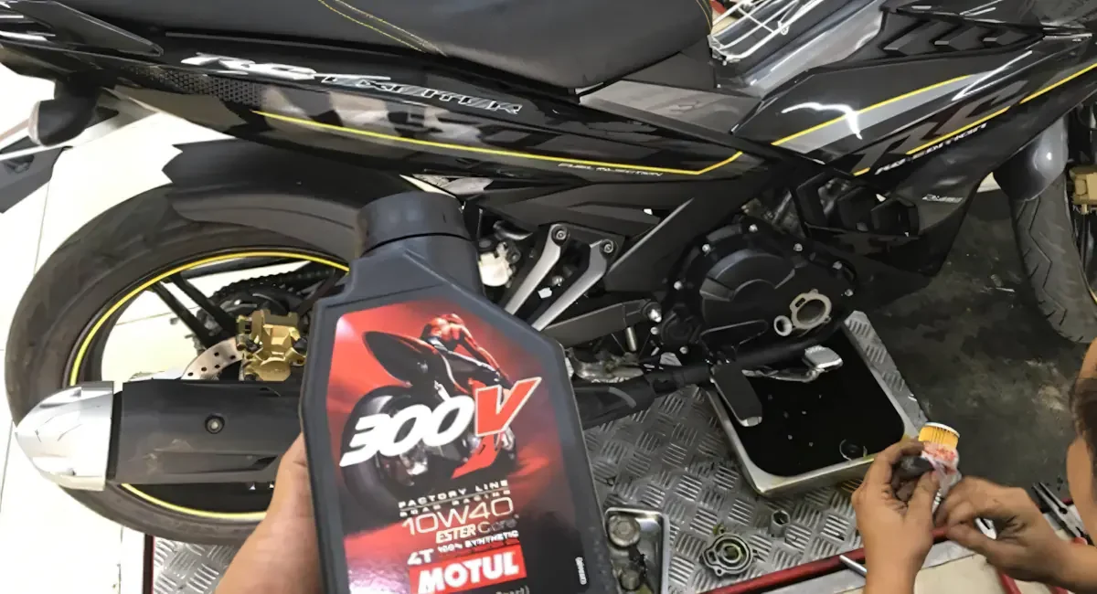 Cách thay lọc nhớt xe exciter 150 tại nhà