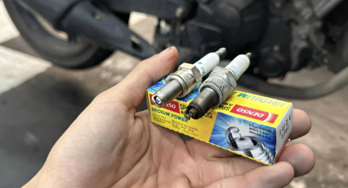Do bugi hỏng khiến exciter 150 đang chạy bị tắt máy