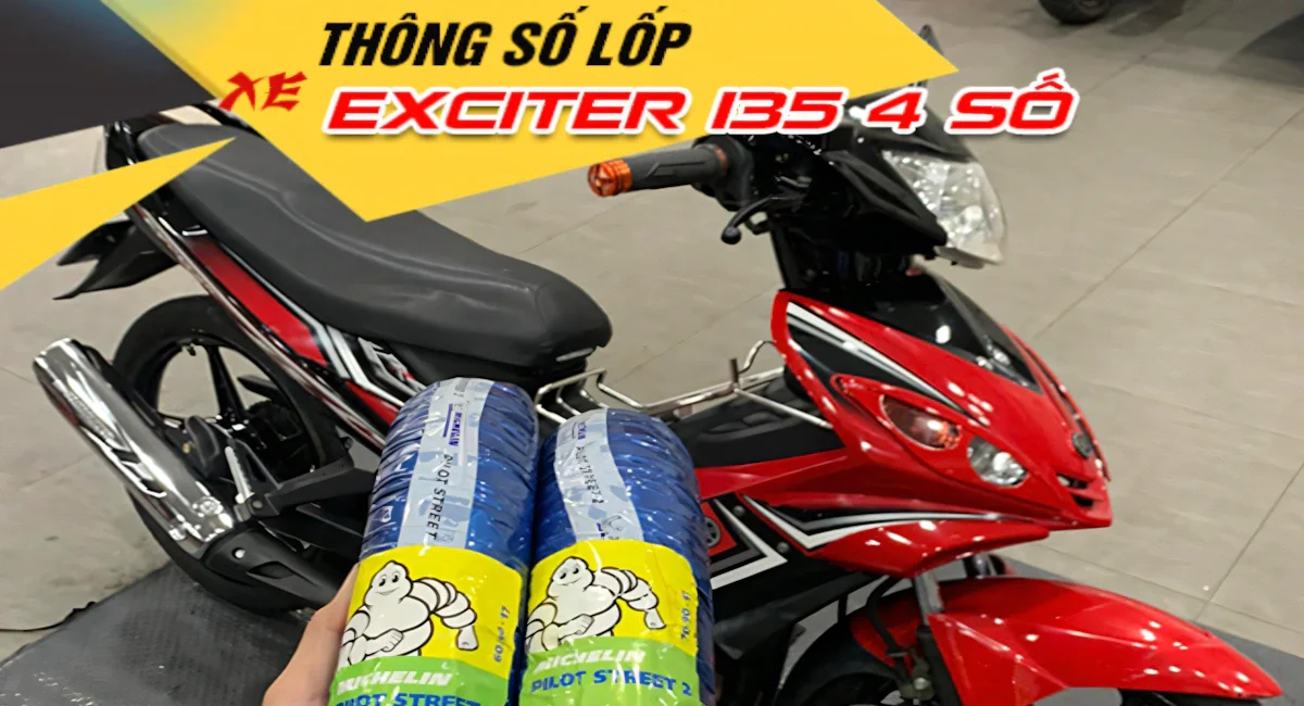 Exciter 135 đời từ 2005 đến 2010