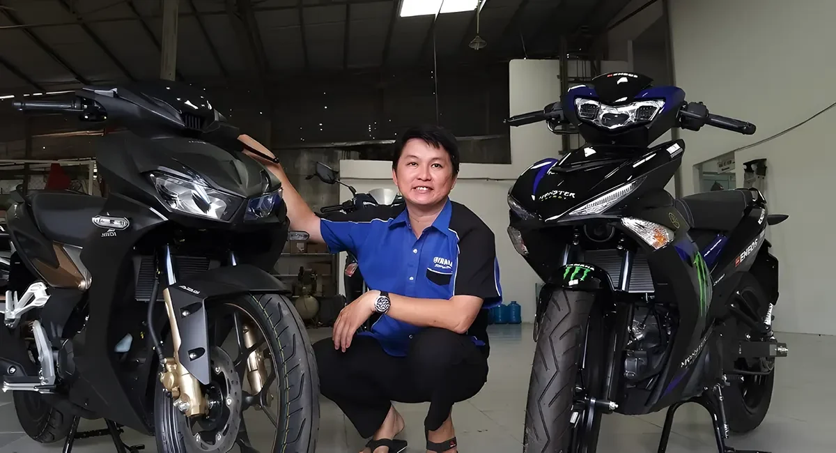 Khối động cơ trang bị trên xe