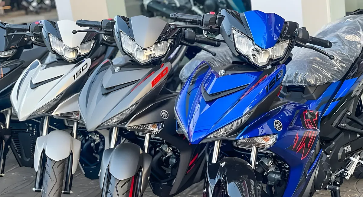 Màu mới của Ex 150 năm 2021 - Nay
