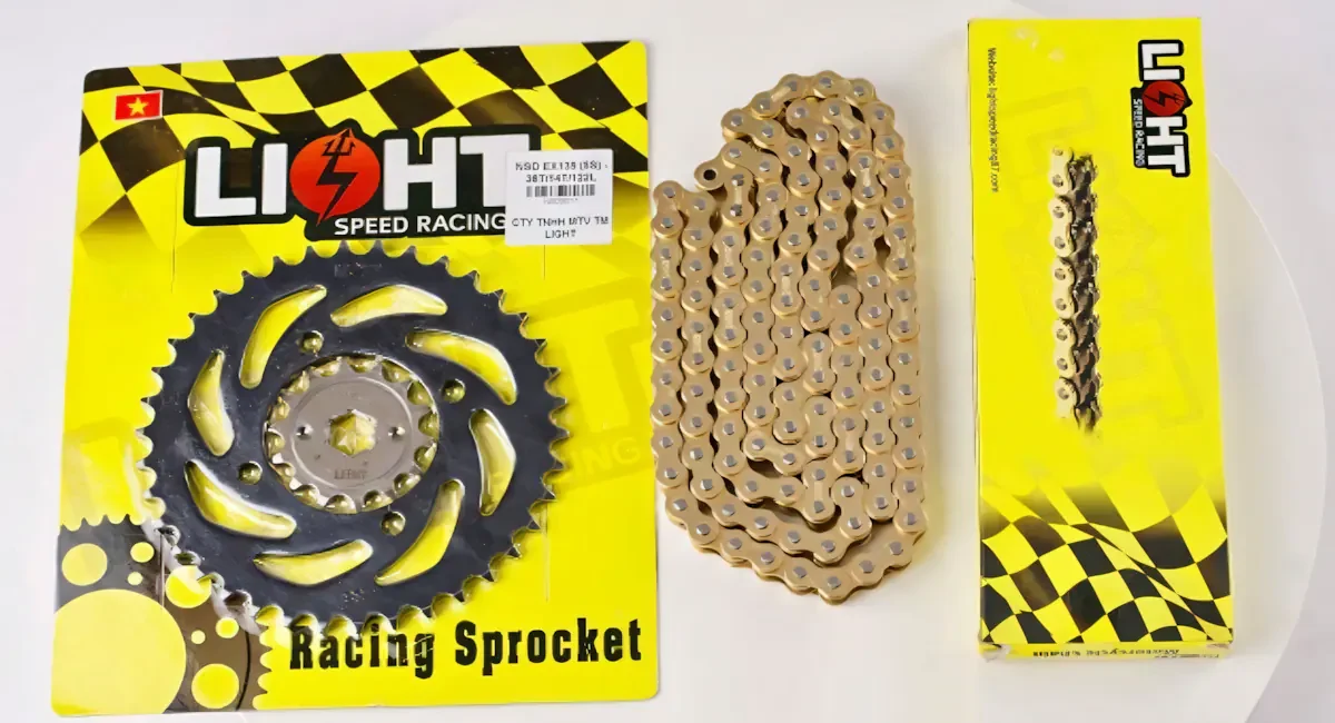 Nhông sên dĩa Light cho exciter 150