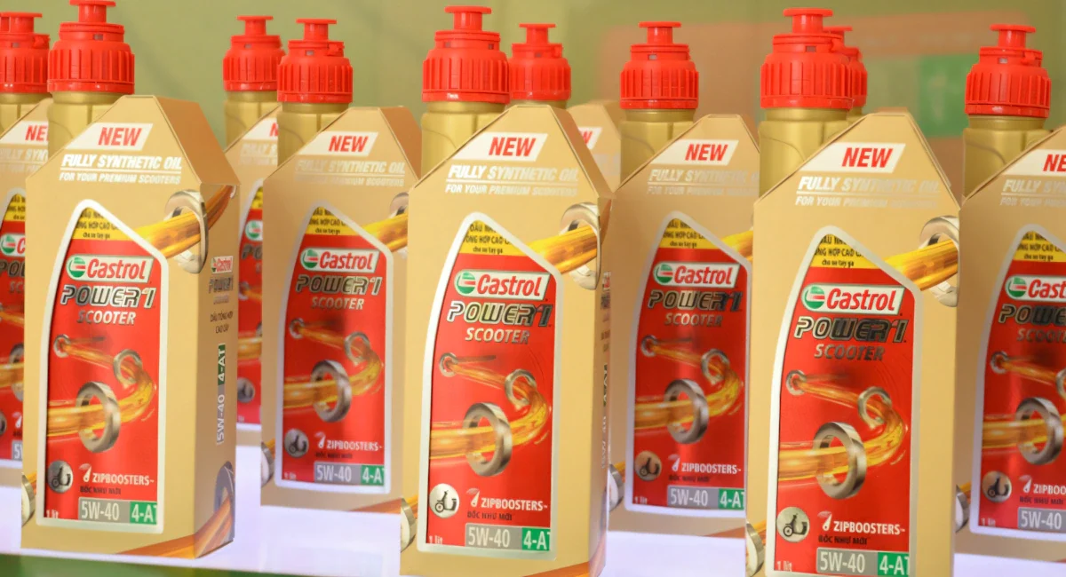 Nhớt Castrol Power 1 cho ex 135