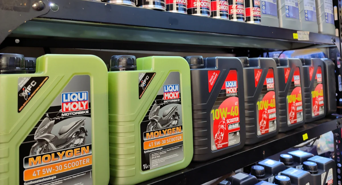 Nhớt Liqui Moly 10W40 cho ex 135