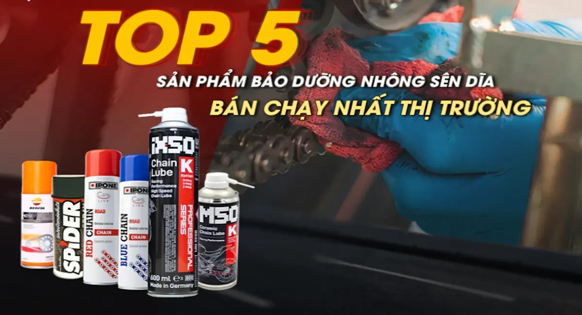 Những dung dịch bảo dưỡng sên chuyên dụng