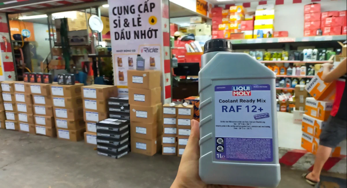 Nước làm mát liqui moly cho exciter 150