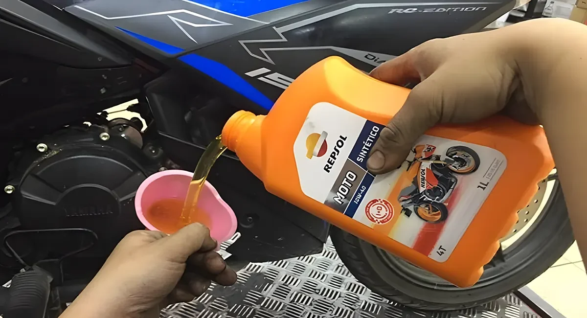 Thông số dung tích nhớt Exciter 150 đầy đủ