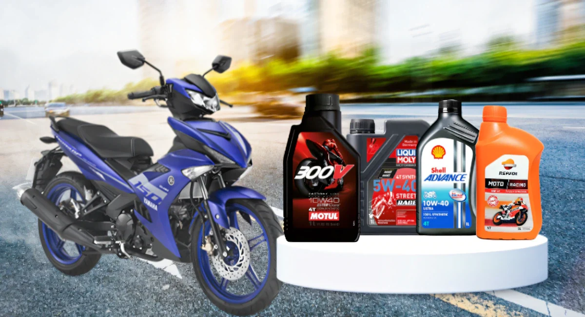 Thông tin cần biết khi thay nhớt cho exciter 150