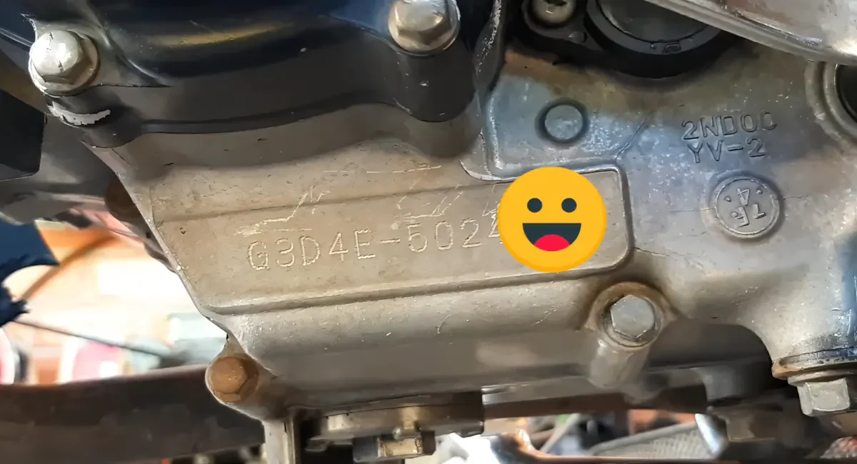 2. Vị trí số máy của exciter 150